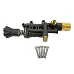 심슨 클리닝 7114635 AAA 540002, 540006 압력 세척기 펌프용 매니폴드 교체 키트, 블랙 1 Fits Pump Models 530008 : 달나라쇼핑천국