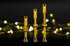 Peatys (피티즈) Tubeless Valves - Peatys x Chris King (42  60  80mm) - Bourbon, 42mm : FunVoyage Mall