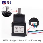 플래니터리 기어 Nema17 스테퍼 모터 통합형 42BYG 스테퍼모터 0.28N -0.7N 감속 3.71 1-139 비율 PG3.71 42hs34 : 에스에이글로벌17