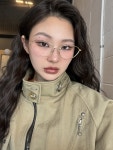 캣츠아이안경테 긱시크안경테 복고안경 : 블라블