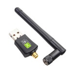 노트북 PC용 USB 와이파이 어댑터 600mbps 네트워크 카드 듀얼 밴드 2.4G 5G 무선 802.11ac : 공육티엠씨