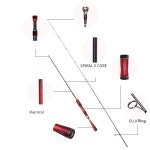 시마노 2024  월드 SHAULA 테크니컬 에디션 스트림 스피닝 로드 후지 링 C14  탄소 섬유 낚싯대 3/4 섹션 : DiEU종합쇼핑몰십팔