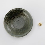 아사유 스틱용 일본산 소형 향 홀더 4.88인치(124mm), - 및 황동 재 세라믹 캐처 세트 회색 향로 전통 Blue : 스스바