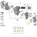 BMW 오일쿨러가스켓 ELRING 11428580681 : 스페어하우스