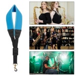 색소폰 스탠드 - 14 76인치 가죽 벨트, 영국식 경음기 베이스, 클라리넷용 목재 음악가, 콘서트, 무대 공연 및 공격 : 사운드베르크