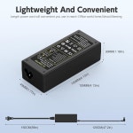 ROLADA와 호환되는 삼성기기 호환 호환 32인치 모니터/TV AC 어댑터 충전기 POWER LOGIC 공급 장치 UN32J4000 J5003 J5205... 