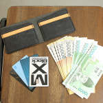 가죽공예 반지갑 만들기 DIY 키트 체험 선물용 이니셜각인 : 일로레더