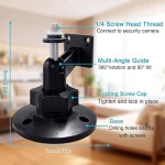 다란너 휴대용 발전소 태양광 패널용 조절식 카메라 마운트, 범용 벽 또는 천장 브래킷 : 쿤스넷