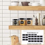 뚜껑이 16온스(12팩) 및 8온스(12팩)인 비비미 24팩 플라스틱 병, 투명 메이슨 , 향신료, 쿠키, 사탕 건조 식품용 누수 방지 슬라임 용기, 보관용... 