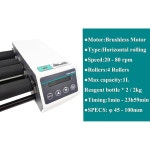 YFYIQI 롤러 믹서 4 롤러 테스트 튜브 롤러 랩 롤러 셰이커... 롤링 속도 20~80rpm 사양 45~100mm 최대 용량 1L 시약 병 2/2kg : 모노브릭글로벌