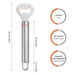 2팩 스테인리스 스틸 있는 뚜껑이 금속 실버 샐러드 병따개 맥주 레버 병따개 드레싱 소스 기타 : 텐봉지2