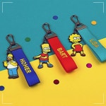 스트랩 사무실 키링 열쇠 HM+ 키홀더 심슨 고리 학원 학교 14WFFX4XFF : 거성팰리스