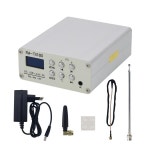 TeSeek FM-TX180 75MHz-108MHz BT 스테레오 FM 라디오 송신기 0.96인치 OLED 화면 AM 단파 신호 : 프라임상사9