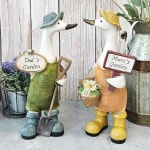 마켓프리 가든 오리 책상장식 빈티지장식 책상데코 : 마켓프리스토어