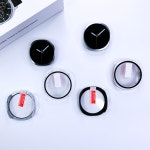 갤럭시워치8 8클래식 풀커버 케이스 강화유리 액정보호필름 골프에디션 워치6 7 43 47 44 40 : 랑비니