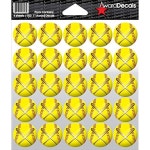 상 데칼 소프트볼 헬멧 스티커 세트 (100 데칼) 오리지널 1976 년 이후 미국에서 제작 된 프리미엄 2 천만 두께 1  Multisb4 1 : 생활왕득템