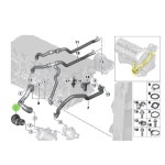 11537592085 X3 F25 28iX 호스 온도 조절기 냉각수 펌프 : 코어총판