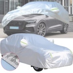 아우디 Q8 야외 보호 전체 자동차 커버 스노우 차양 방수 방진 외부 액세서리 : 투애니포코퍼레이션