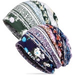 남성용 여성용 여름 비니 보호 모자 왜소 케모 캡 암 머리 배기 해골 수면 나이트캡 A-g1528-stripped One Size : 초송