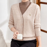 목련옷장 70대~110세 할머니 왕기모 엘레강스 진주스카프 니트티 생신선물 겨울외출복 요양원옷 경로당옷 마실룩 : 목련옷장