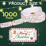 팬시랜드 1000개 메리 크리스마스 복권 롤 이벤트 게임 경품 파티 혜택 : 직직직구몰