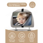 1 Pc 충돌 테스트 및 을 받은 비산 방지 자동차 거울 넓고 큰 로 후면 : 루디루디샵