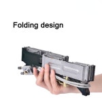 BRS-32 더블 헤드 가스 스토브 휴대용 야외 캠핑 용광로 화재 자유롭게 조절 가능한 제어 조리기구 세트 : 아이엠엠