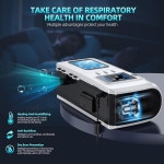 렘스타 플러스 CPAP 시스템 - 수면 무호흡증, 가정 및 여행용 가 장착된 휴대용 자동차 기계 Ds6 White Silvery : Darius021