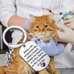 필멤 수의사 테크 주얼리 접수원 선물 키체인 보조 수의학 Vet Receptionist : 성빛몰