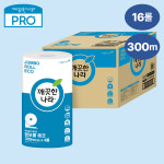 깨끗한나라 2겹 점보롤 에코 300m 4롤 X 4BAG : 깨끗한나라 B2B몰