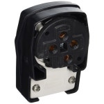 HBL8462C 플러그 3극 4 선 블랙 암페어 25 3상 V P 6 15 81-OG : 트렌디구대9