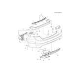 캐딜락 범퍼 리어 스킨 부품 x 수리 프라이머 13437359 : HK오토모터스