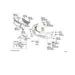 토요타 범퍼 앞 커버 52119-33948/5211933948/52119 33948 : HK오토모터스