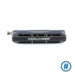 CONJURER 새로운 반음계 하모니카 12 홀 48 톤 전문가 초보자 성인을위한 C의 키 : 위드유몰19