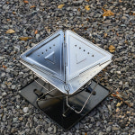 와이드 화로대 중형 폼가방 포함 접이식 캠핑화로대 바베큐그릴 : 주식회사 캠핑일번가