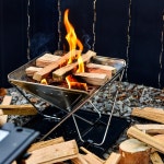 와이드 화로대 중형 폼가방 포함 접이식 캠핑화로대 바베큐그릴 : 주식회사 캠핑일번가