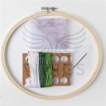 DIY 프랑스자수 패키지(들꽃) 자수소품 : 윙스 추천 샾