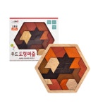 우드 도형 퍼즐 게임 아동 초등학생 사고력 도형 놀이 퍼즐 : 왕부자상회