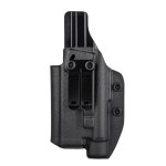 IWB Kydex 손전등 은폐형 운반 홀스터 글록 17 19 19X 22 23 31 32 45 w Olight PL 2 Pro 3 3R 3S 발키리 Black Kydex Left : sellna64