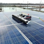 리모컨 크롤러 태양광 청소 로봇 패널 장비 발전소 : 유진상사12