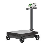 택배저울 체중계 전자저울 농산물 택배 저울 소형 무게측정 500kg 스틸 52x62 : 삼촌보부상