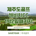 제주도골프 해비치CC 1박2일 골프 패키지 : 세이브투어마곡