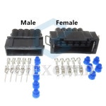 VW용 방수 자동차 커넥터 밀봉 소켓 5 핀 972 357972755 AC 어셈블리 : 유진종합MALL