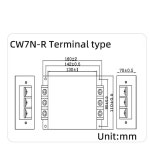 EMI 필터 전력 정화기 CW7N-20/30/40/50/60/70/75A-R 380VAC 3상 공급 장치 간섭 방지 : 씨엔상사4