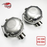 JTLD 활성 사운드 듀얼 드럼 배기 범용 자동차 배기 : 경성 코퍼레이션