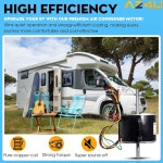 eAj 1/5 3단 3315332.005 AC 팬 모터 115 볼트 3.3 암페어, 도메틱 브릭 에어 2 펭귄 B57915 B59516 B59146 B59186 에어컨 브로드 오션... 