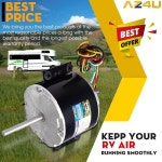 eAj 1/5 3단 3315332.005 AC 팬 모터 115 볼트 3.3 암페어, 도메틱 브릭 에어 2 펭귄 B57915 B59516 B59146 B59186 에어컨 브로드 오션... 