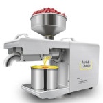 D01 스마트 오일 프레스 가정용 스테인레스 스틸 주방 요리 추출 기계 작은 땅콩 호두 참기름 : DRA상사