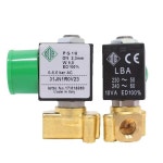 이탈리아 ODE 31JN1W0V12 범용 3 방향 솔레노이드 솔밸브, 직접 작동 G1/8 황동 나사 연결, 도매 : 백상상사