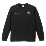 롱슬리브 주문제작 현대 블루핸즈 티셔츠 자동차 공장 팀복 엔지니어 서비스센터 정비소 정비복 : 레이싱 커스텀 클럽